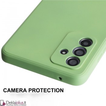 Liquid Air silikoninis šviesiai žalias dėklas - su kameros apsauga (Samsung Galaxy S24 Fe) Liquid Air silikoninis šviesiai žalias dėklas - su kameros apsauga (Samsung Galaxy S24 Fe)